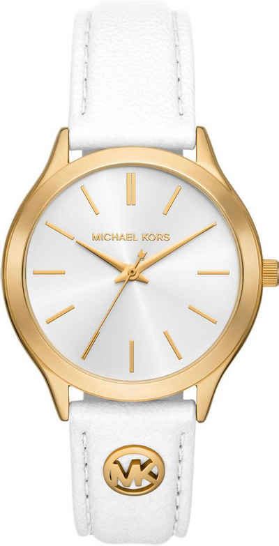 Weiße Michael Kors Damenuhren online kaufen 